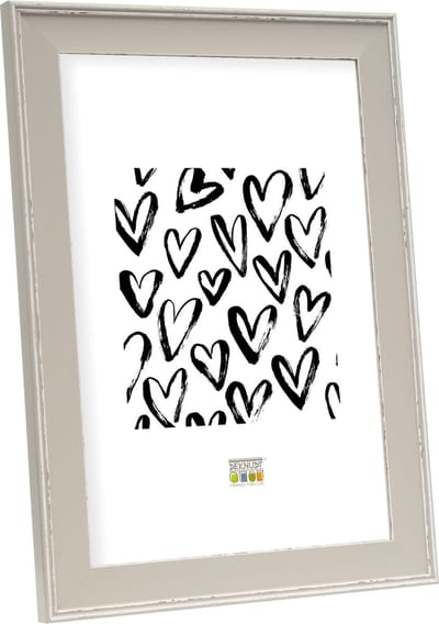 Deknudt Frames fotolijst S45LF7 - grijs geschilderd - foto 13x13 cm