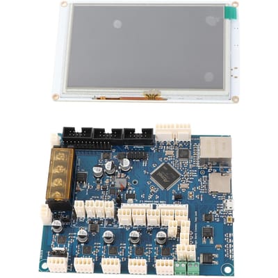 Pièces d'imprimante 3D Clone Duet 2 Maestro Carte électronique avancée 32 bits Carte mère avec 5 pouces multicolore