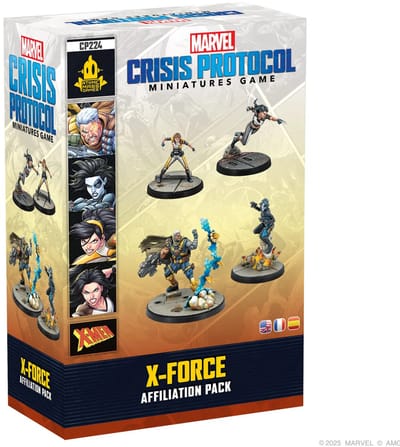 Marvel Crisis Protocol X-Force Affiliation Pack - Miniaturen - EN/ES/FR