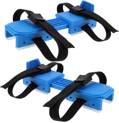 Skate Beschermers - Schaatshoezen - Slijtage Voorkomen - Verstelbaar Ontwerp - 16 cm Lengte - Hemelsblauw