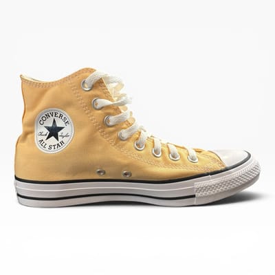 Converse CTAS HI - Sneakers - Unisex - Geel / Wit - Maat 38