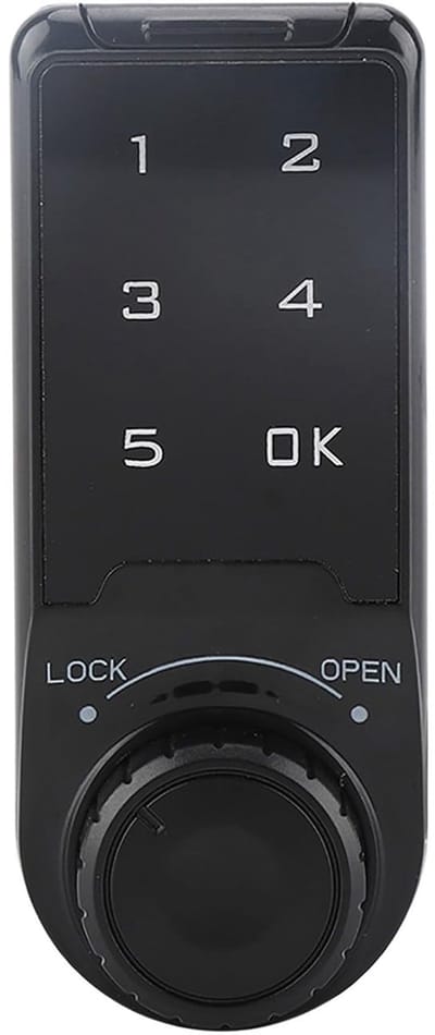 Dailygoody - Kast Touch Lock - Elektronisch Cijferslot - Smart Digitaal Toetsenbord - 30cm - Veilig en gebruiksvriendelijk - Geschikt voor school en h