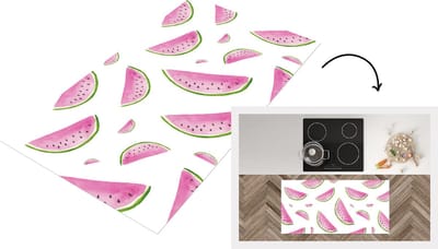 Keukenloper - Loper keuken - Watermeloenen - Pastel - Design - 120x60 cm - Keukenloper vinyl