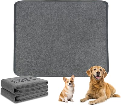 Herbruikbare hondentrainingspads - antislip en super absorberend - voor honden en puppy's - 100 cm x 70 cm - 2 stuks