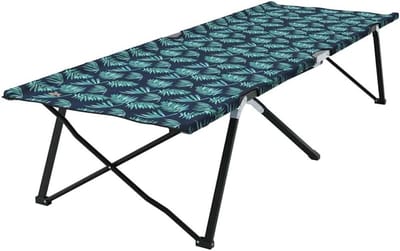 Campingbed Opvouwbaar - Slaapbed Reisbed - Buiten Ontspannen - Waterafstotende Stof - 206 x 76 x 47 cm - Boor