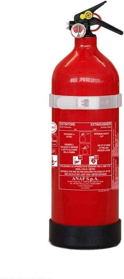 Brandblusser 2 kg voor Keukens en Oliën
