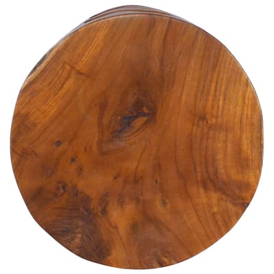vidaXL - Nachtkastje - 30x30x45 - cm - massief - teakhout