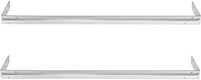 2 stuks SOTECH Stalen Truss voor 60 cm Onderkaststabilisatie voor Inbouwkachelkast, Gootsteenkastmontagebeugel voor Kaststabilisatie
