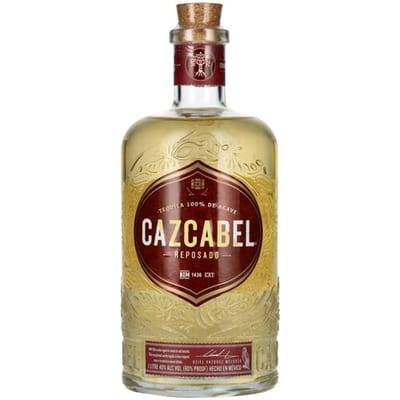 Cazcabel Tequila REPOSADO 100% de Agave 40% Vol. 1l