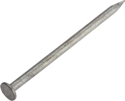 Ronde Kop Nagels - Bouwnagels - Houtverbindingen Maken - Verhoogde Duurzaamheid - 75 mm - Galvanized