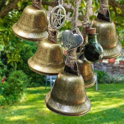 Hanging Wind Game met Duidelijke Geluid, Geschikt voor Binnen en Buiten, 6 Bellen van 48 mm voor Tuin en Decoratie