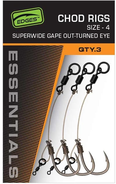 FOX Edges Super Wide Gape Chod Rigs - Onderlijn