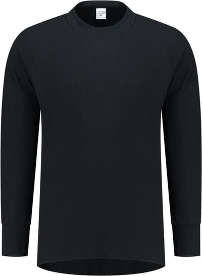 JS Thermoshirt lange mouw - Zwart - Maat XXL