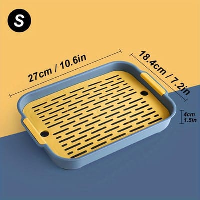 1pc Bac à litière pour lapin facile à utiliser - Petit bac de toilette en plastique pour hamsters, furets, chats, cochons d'Inde et cochons hollandais Bac à litière pour animaux de compagnie S bleu