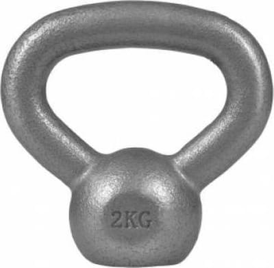 Gorilla Sports Kettlebell - Gewicht - Kettle Bell - Gietijzer - 2 kg