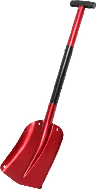 Sneeuwschep - Sneeuwschuiver - Sneeuwveger - Rood