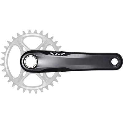 Shimano Xtr M9120 Hollowtech Ii Pedaalarm Zwart 170 mm