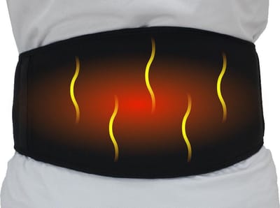USB verwarmde buikband/ buikgordel met 16 magneten – verlichting van pijn in de rug/buik-  geschikt voor een taille van 120-145 cm – verwarmd door middel van Graphene - ObboMed MH-2370L