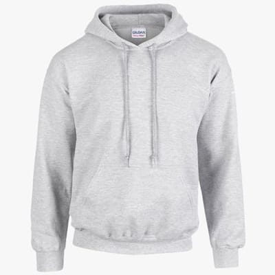 Comfortabele uniseks hoodie voor heren in grote maten