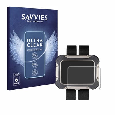 Savvies - Screenprotector voor Apeks DSX - Folie Beschermfolie transparant 6 Stuks
