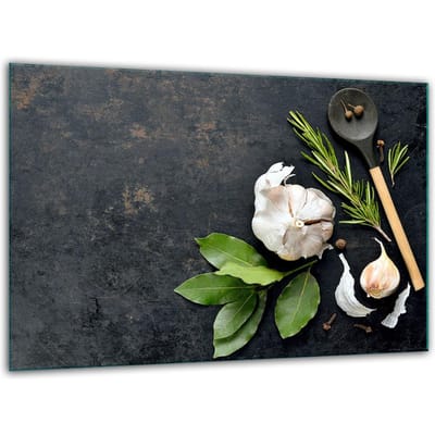 TMK ArtDeko - Glass Snijplank - 30x22 cm - Geharde Glas - Veelzijdig Gebruik