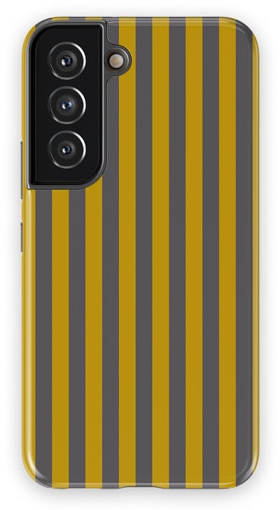 DripCase Gestreept Hoesje Samsung Galaxy S22 | Backcover met Mag | Stripes Motief | Trendy Case Samsung Galaxy S22 met Strepen Gravel Lane