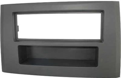 2-DIN frame met bakje Volvo XC90 2002-2006 Zwart