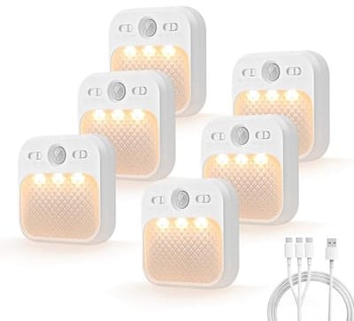 LED Nachtlampje met Bewegingssensor - Oplaadbaar en Magnetisch voor Veiligheid in Huis
