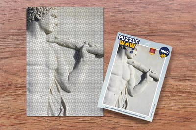 Puzzel Romeinse rijk - Standbeeld - Man - Legpuzzel - Puzzel 1000 stukjes volwassenen