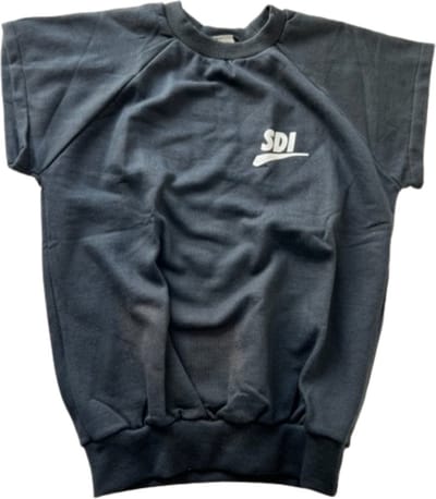 SDI - opwarm t-shirt - boksen - maat L - zwart