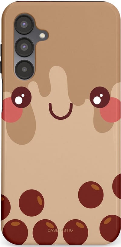 Casetastic Hoesje Geschikt voor Samsung A16 - Stijlvolle Beschermende Duo-layer Case - Smeltende choco bolletjes