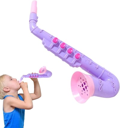 Muziekinstrument Saxofoon - Mini Saxofoon - Muziek Leren - Stimuleert Creativiteit - 25 cm - Diverse Kleuren