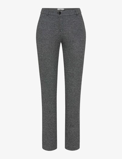 Brax Dames Chino  Style MARON S SMOKE GREY, donkergrijs, maat 36