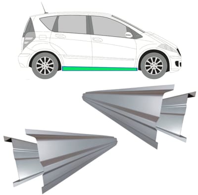 Frontruderamme voor Mercedes A-Class W169 2004-2012 / Links + Rechts / Set