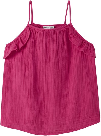 NAME IT - NKFHIISA SH STRAP TOP PB - Meisjes - Blouses
