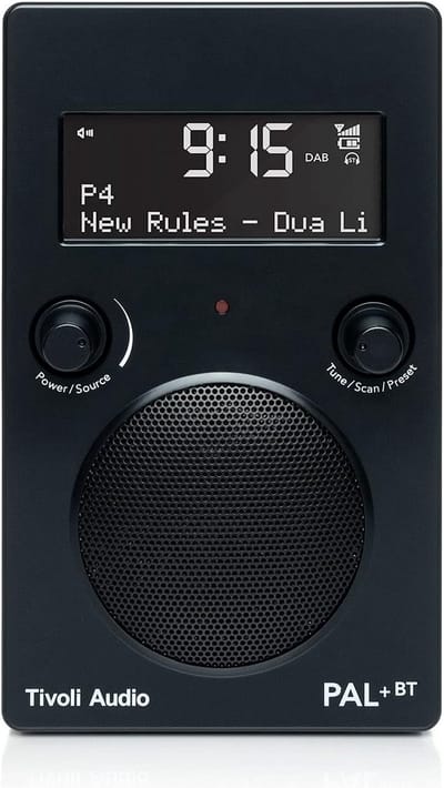 Draagbare DAB+ FM Radio met Bluetooth en Lange Batterijduur