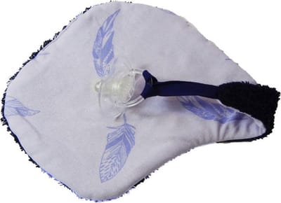 Wallabiezzz Speendoekje - Knuffeldoekje - Speenknuffel - Baby - Paars