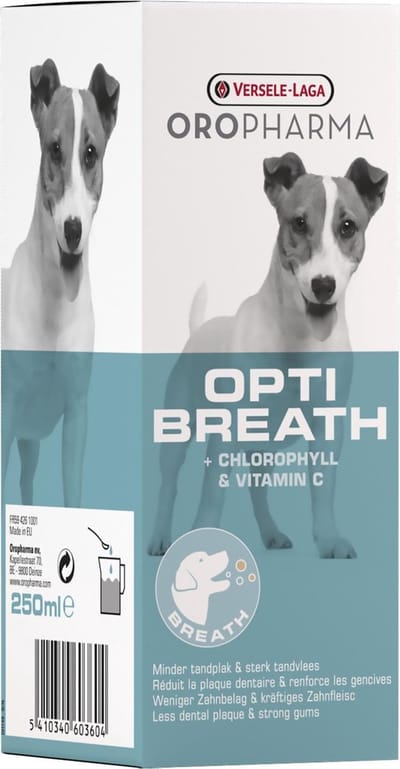 Versele-Laga Oropharma Opti Breath Ademgeur - Voedingssupplement - Gebit - 250 ml