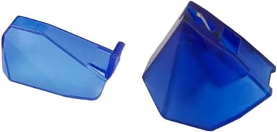 Stylus Naald Vervanging - Naald Element - Platenspeler Geluid - Elliptische Punt - 7 x 5 x 4 cm - Blauw