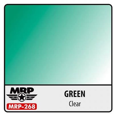Mr. Paint MRP-268 - Green Clear – 30 ml verf voor Airbrush & Detailwerk