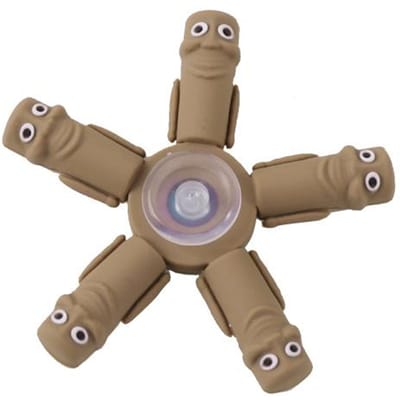 Italiaanse Brainrot Fidget Spinner Hand Top Spinners Tung Sahur Tralalero EDC Figet Spiner Vinger Stressverlichting Autisme Kinder Speelgoed gray