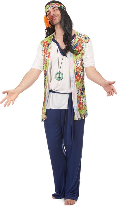 Vegaoo - Hippie outfit voor mannen