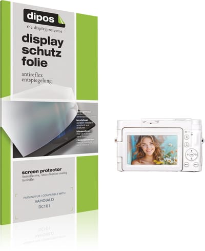 dipos – 4x Matte Beschermfolie geschikt voor VAHOIALD DC101 | Krasbestendige & antireflecterende Screenprotector Ultra-Thin