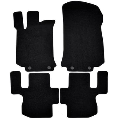 Tapis de sol - Mercedes - R-Class 2011-2013 - 4 pièces - Velours - Antidérapant - Renforcé