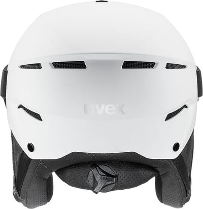 Skihelm Uvex Instinct Visor White Black Mat-56 - 58 cm