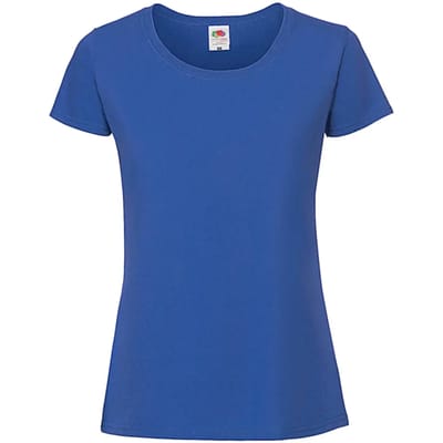 Dames-T-shirt Fruit of the Loom Ringspun Premium