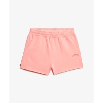 Essentiële dameslogo short in garment dye Superdry