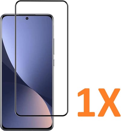 Volledige dekking Screenprotector Glas - Tempered Glass Screen Protector Geschikt voor: Xiaomi 12 Pro - 1x
