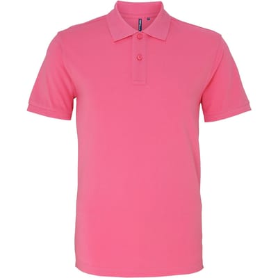Asquith & Fox Heren Poloshirt met korte mouwen (Roze Anjer)