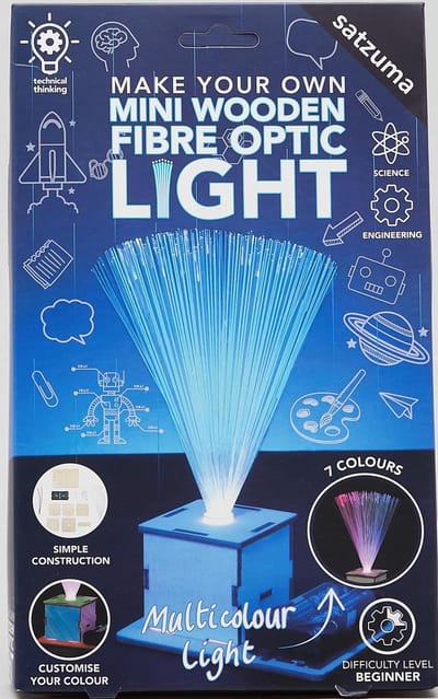 Satzuma - Wooden Fibre Optic Light - STEM